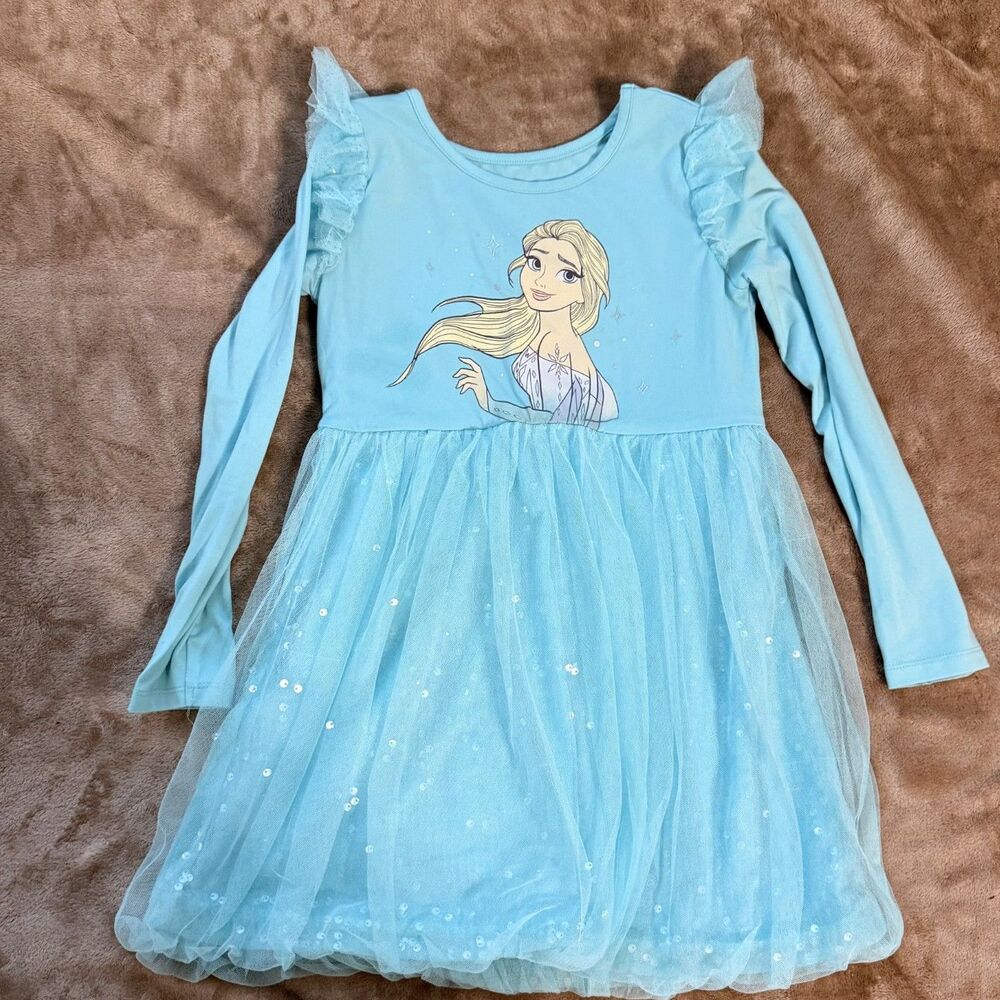 Disney Frozen Blue Dress Size 6